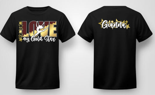 Gold Star Fan Shirt