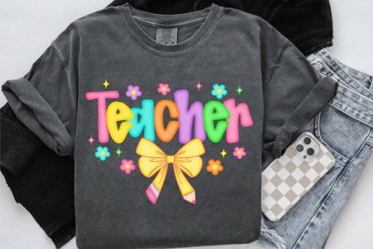 Teacher Colorful