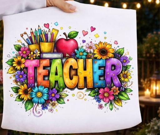 Teacher Colorful