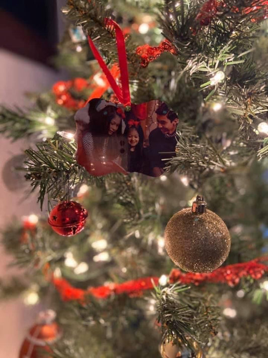 Aluminum Photo Ornament