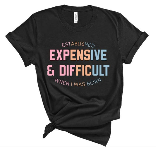 Expensive & Difficult Tee