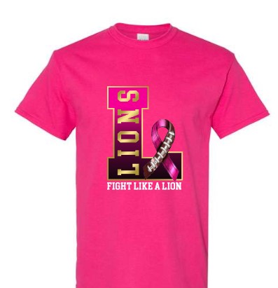 Lions Breast Cancer Awareness Tee