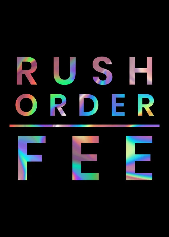 Custom Photo Ball Rush Order Fee