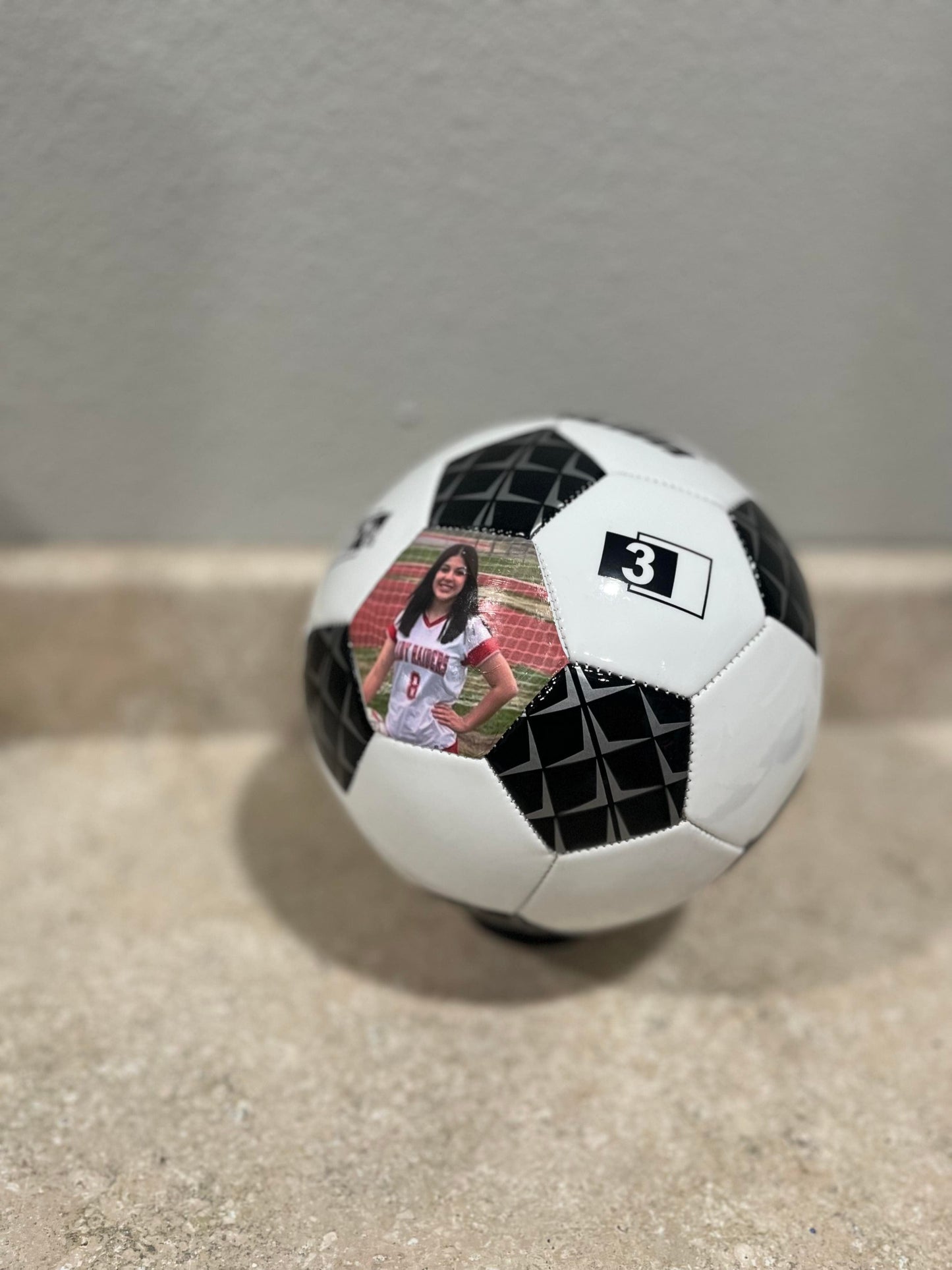 Custom Photo Soccer Ball